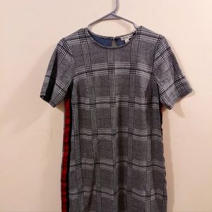 Plaid Shift Dress